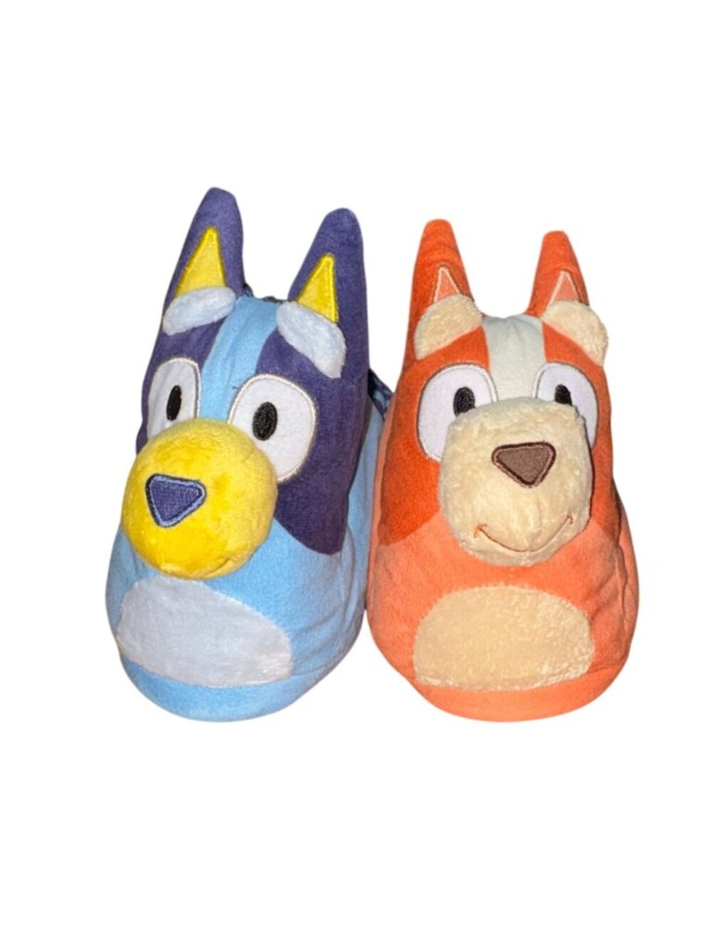 Ground Up Kids' Bluey and Bingo 3D Head Slippers-Size 4/5-GUC - Picture 2 of 5